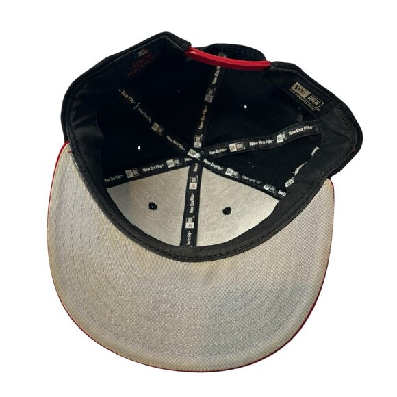 Pittsburgh Pirates Retro Script Logo Spell Out Snapback Hat Cap Wool 9Fifty - Picture 6 of 10